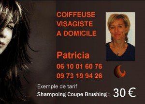 Coiffure Patricia 9 x 6,425